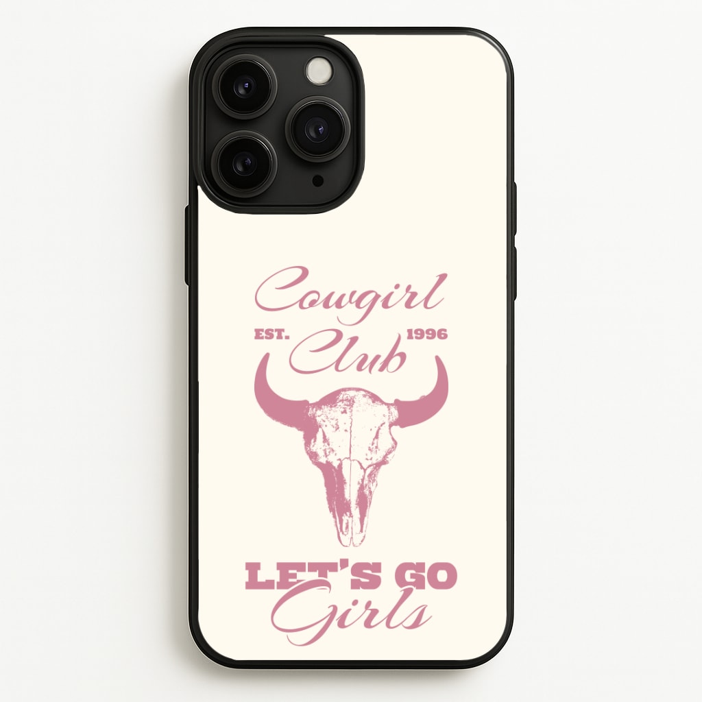 Cowgirl Club Phone Case