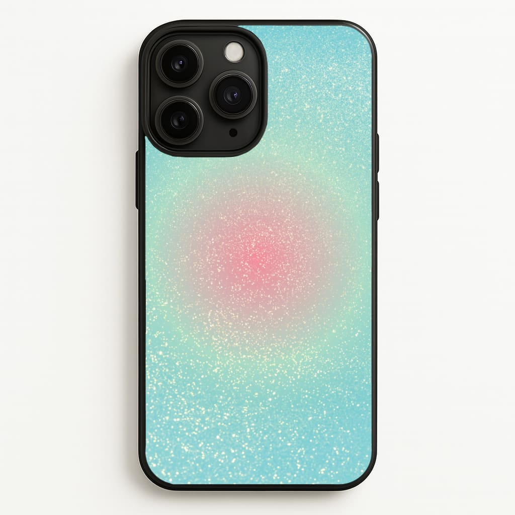 Teal Shimmer Phone Case