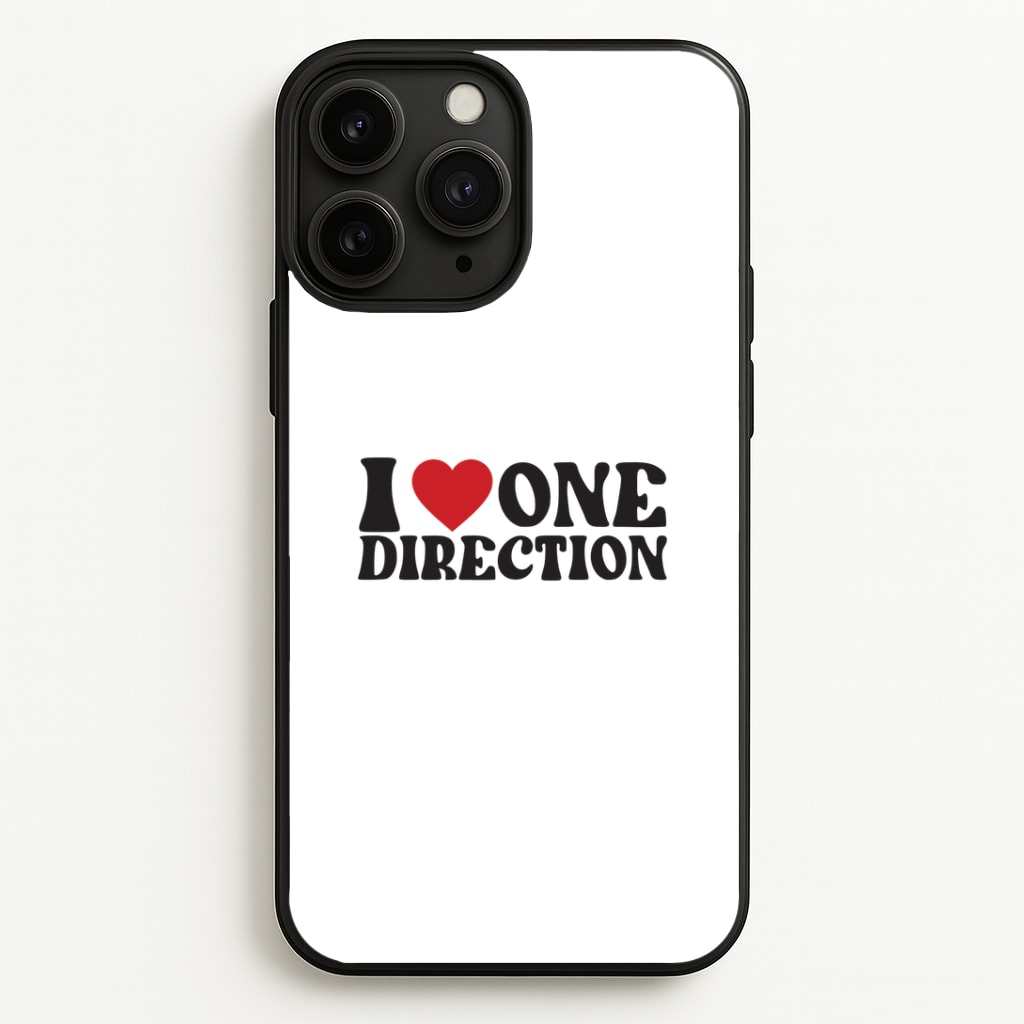 I Love Direction Phone Case