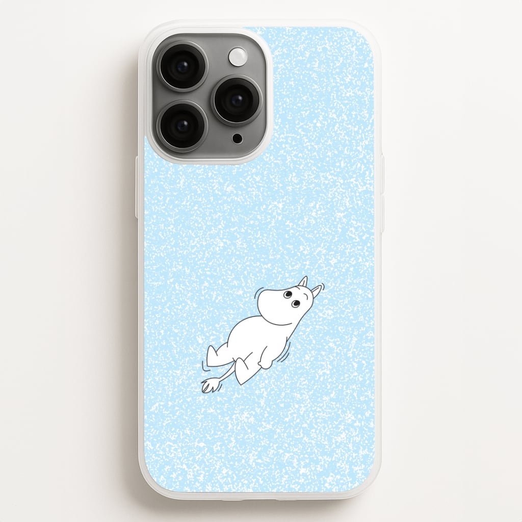 Moom In Glitter Phone Case