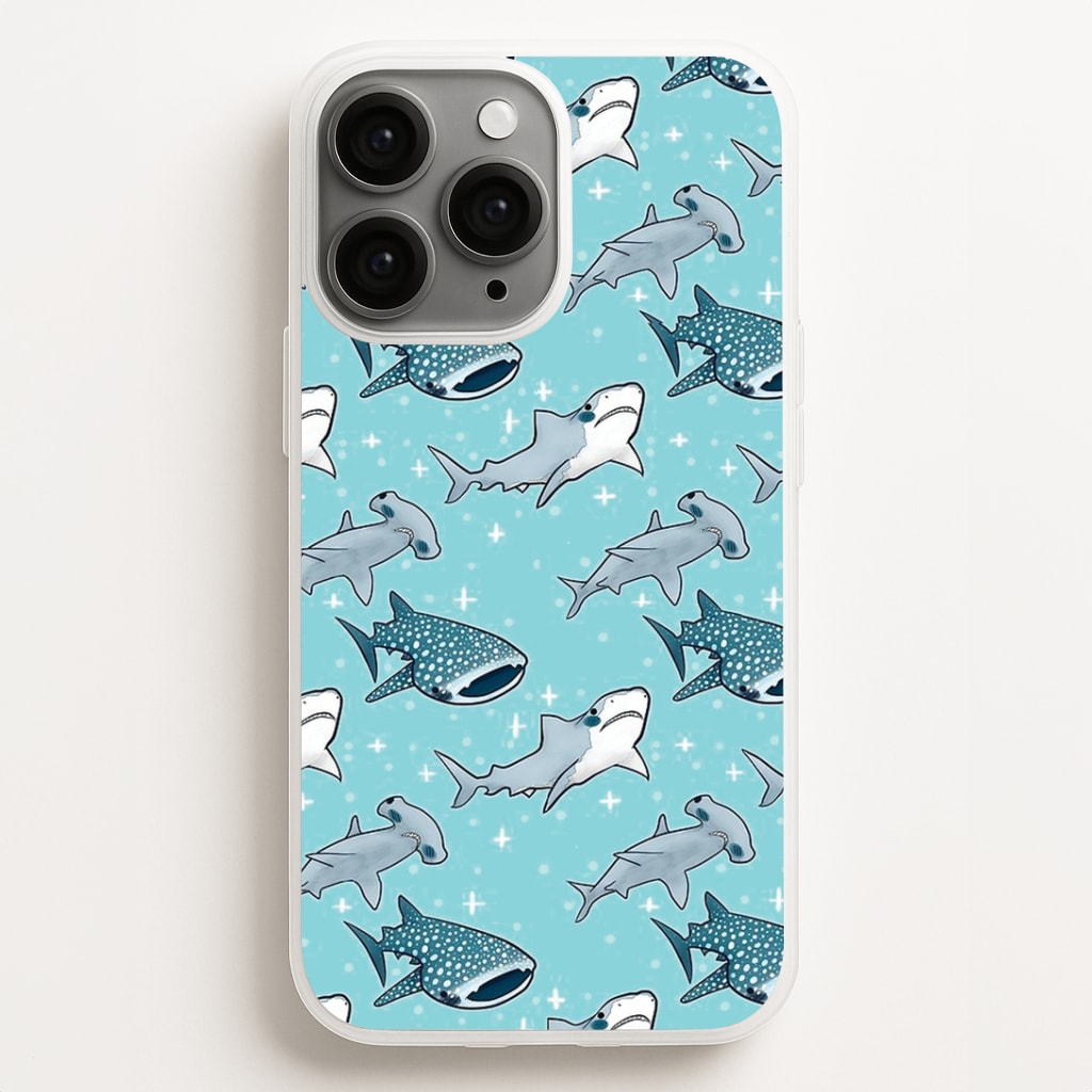 Shark Pattern Phone Case