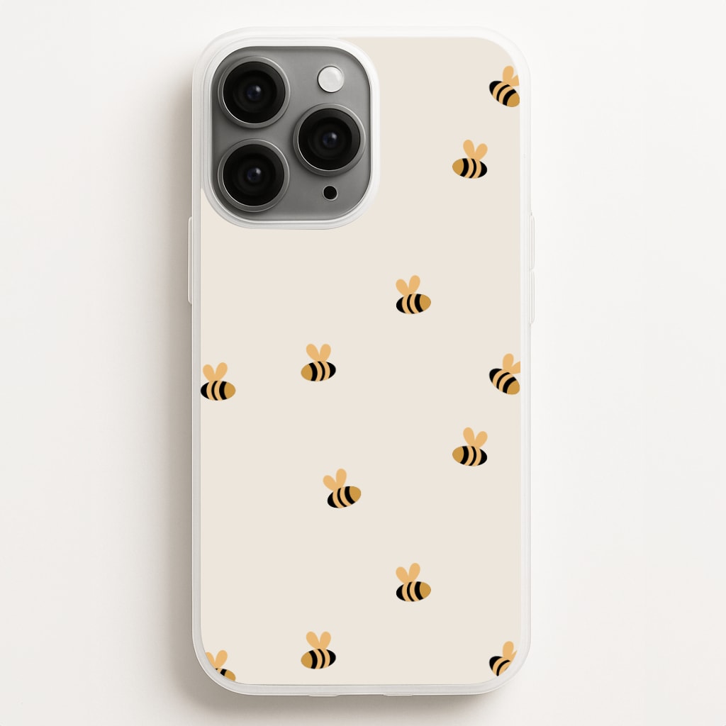 Spring Bee Pattern Phone Case