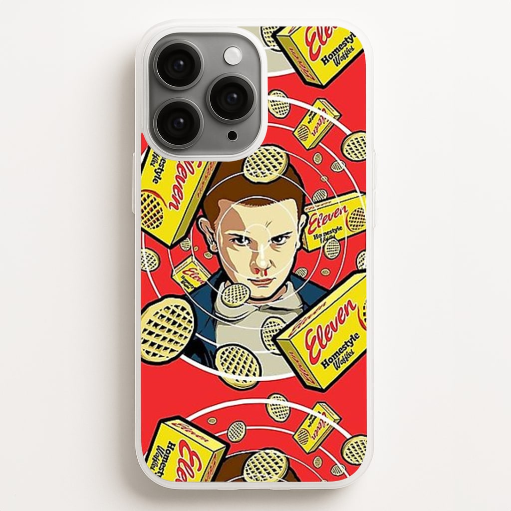 Eleven and Waffles Phone Case