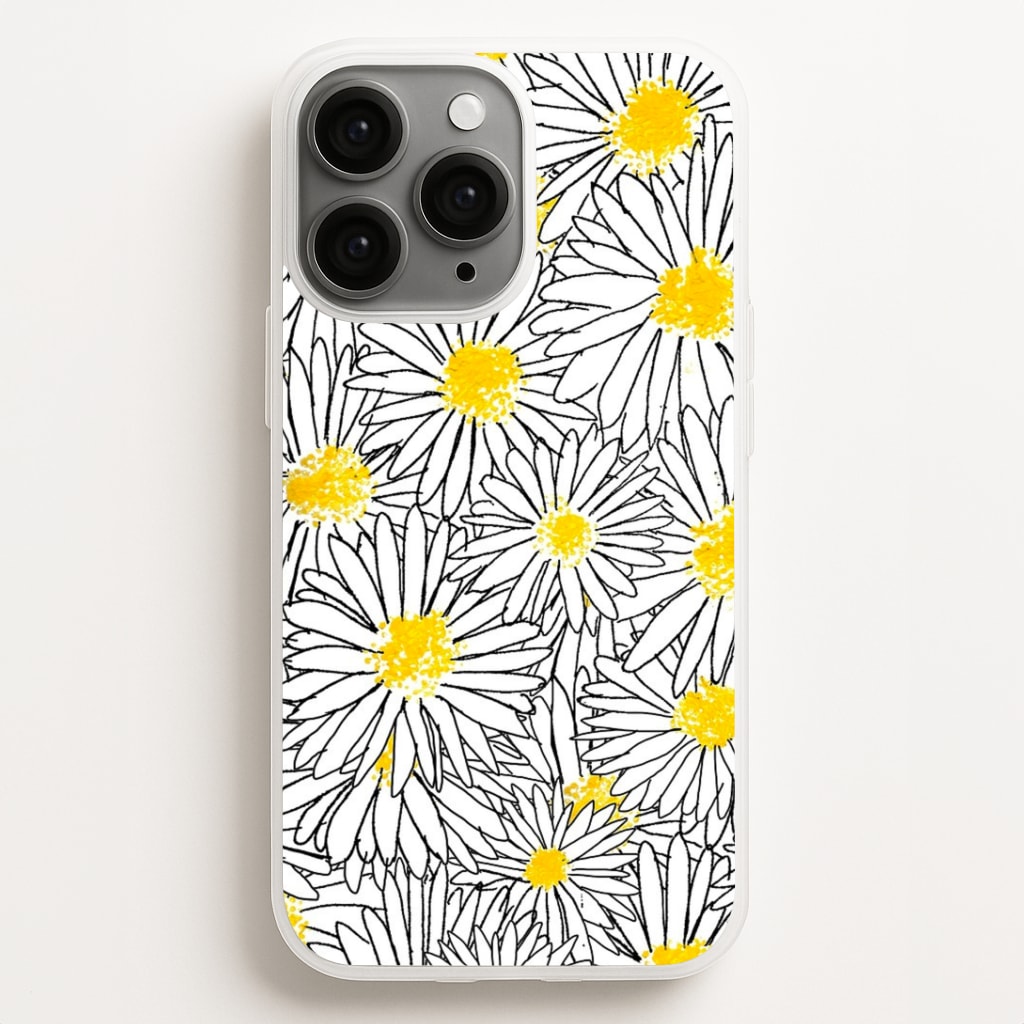 Cute Daisy Pattern Phone Case