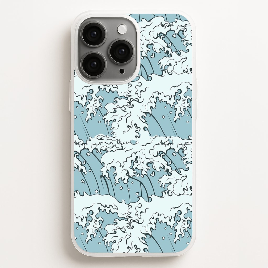 Japanese Waves Phone Case