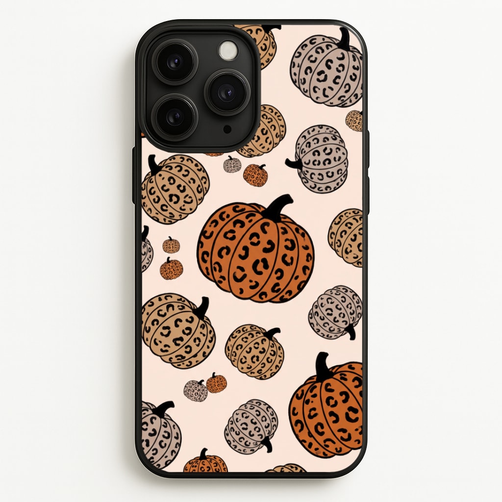 Leopard Pumpkin Patch Phone Case