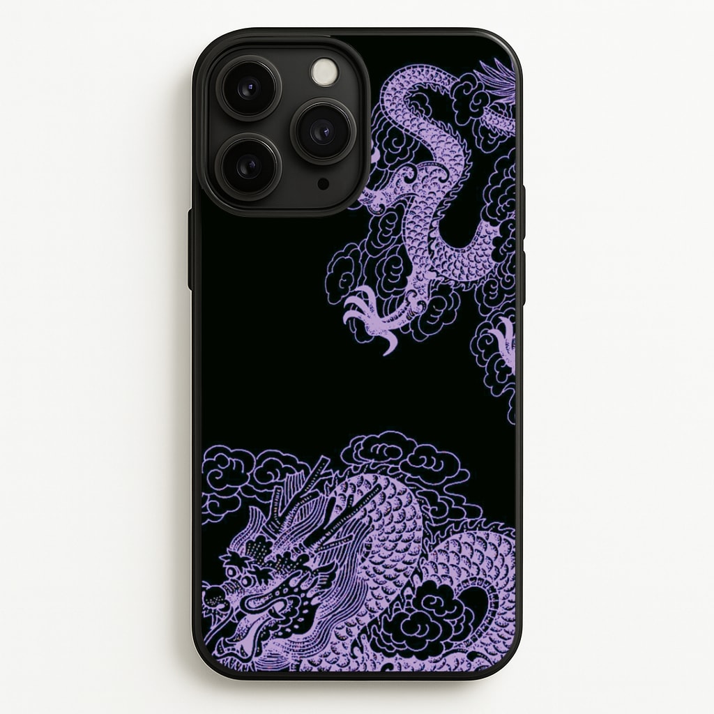 Purple Dragon Phone Case