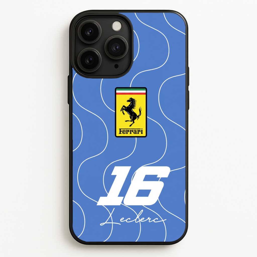 Blue 16 - Leclerc Phone Case