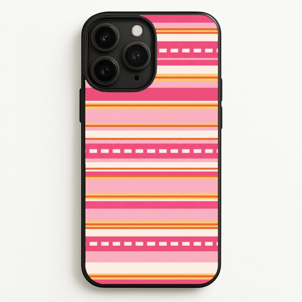 Sunset Stripe Bands Phone Case