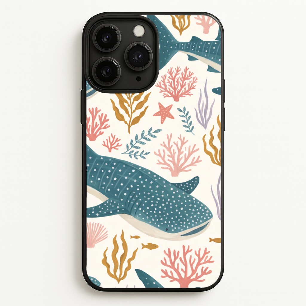 Spotted Whale Shark Reef Phone Case