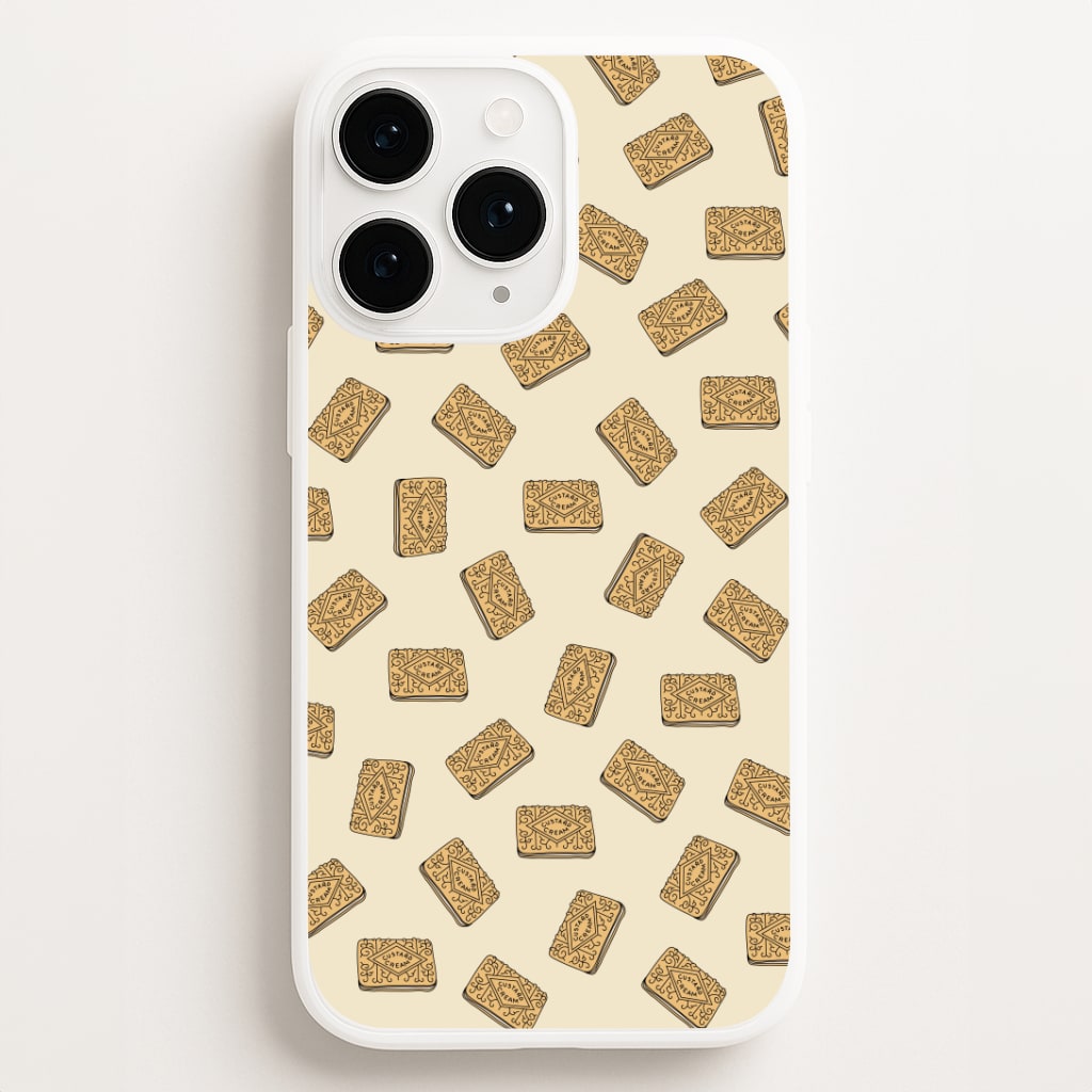 Custard Creams - Biscuits Patterns Phone Case