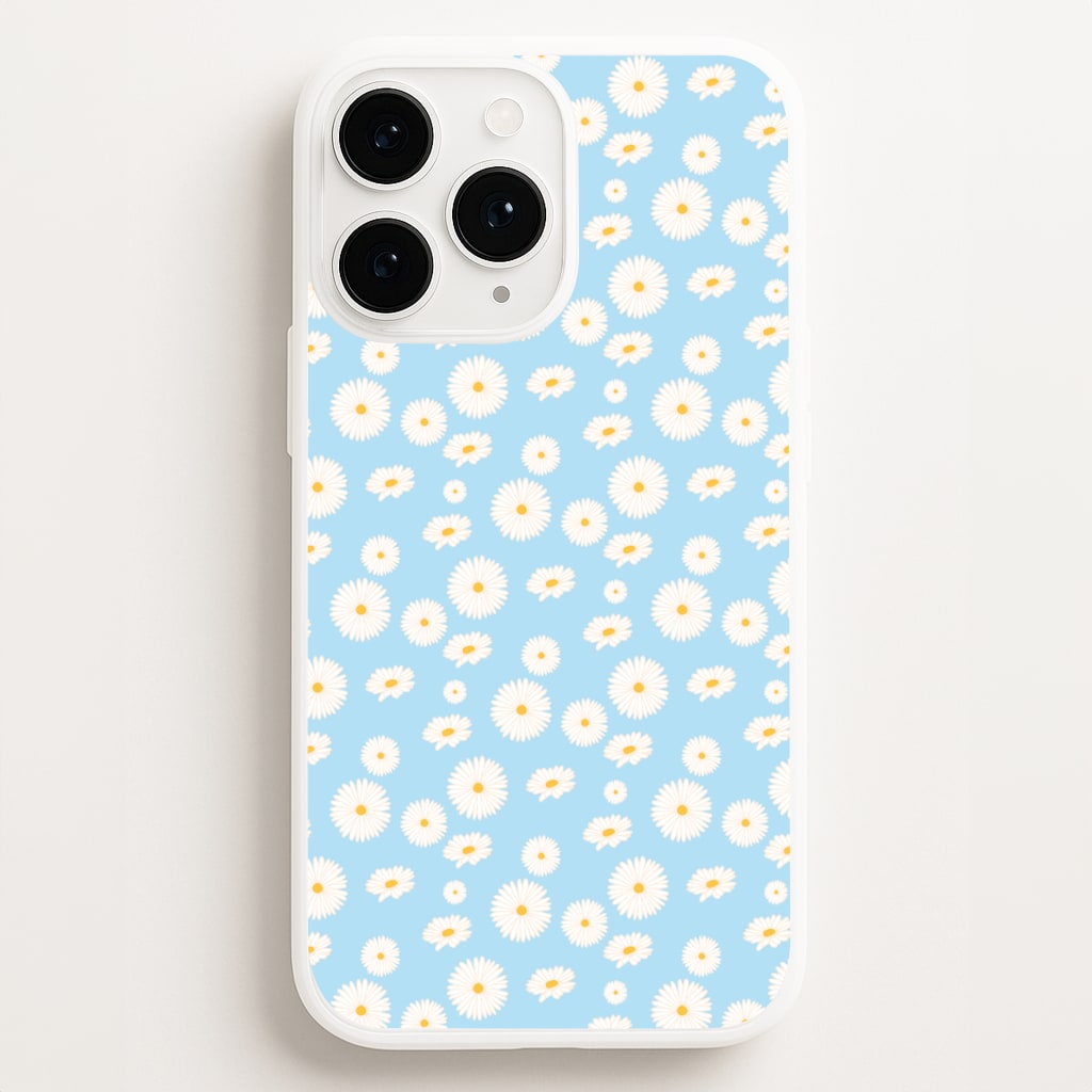 Blue Daisies - Floral Phone Case