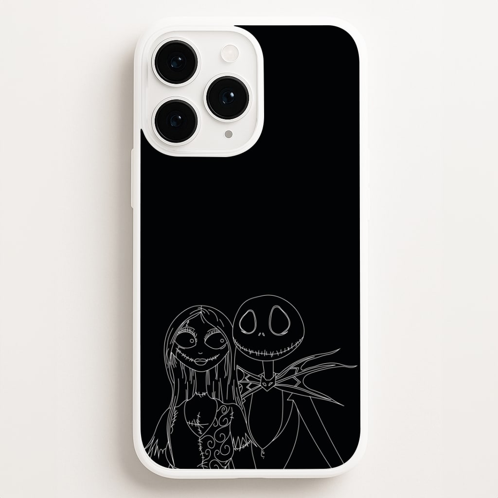 Jack And Sally - TNBC Phone Case