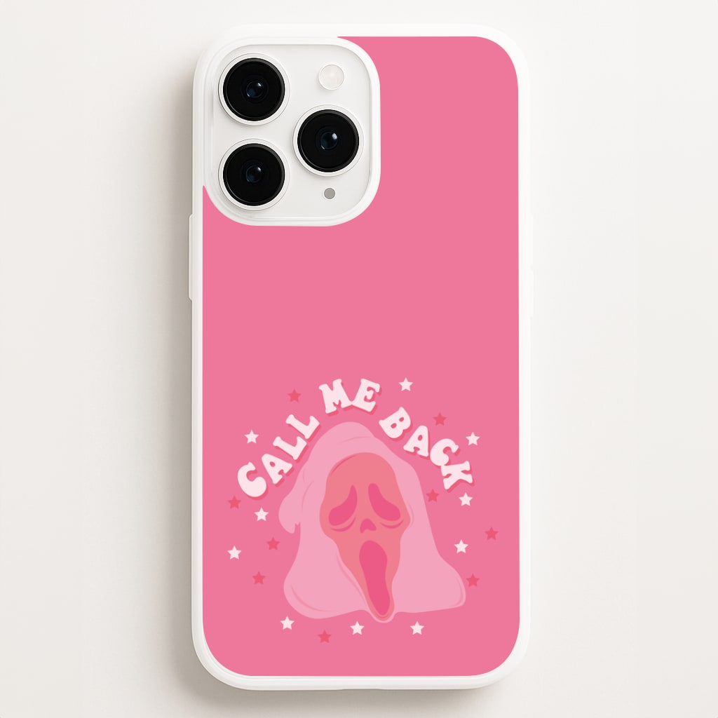 Call Me Back Ghostface - Scream Phone Case