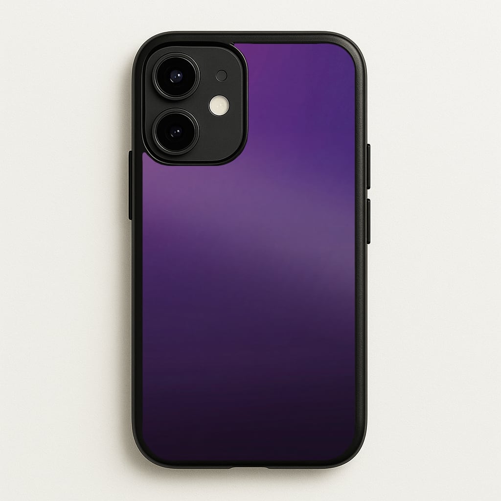Back to Casics - Midnight Violet Fade Phone Case