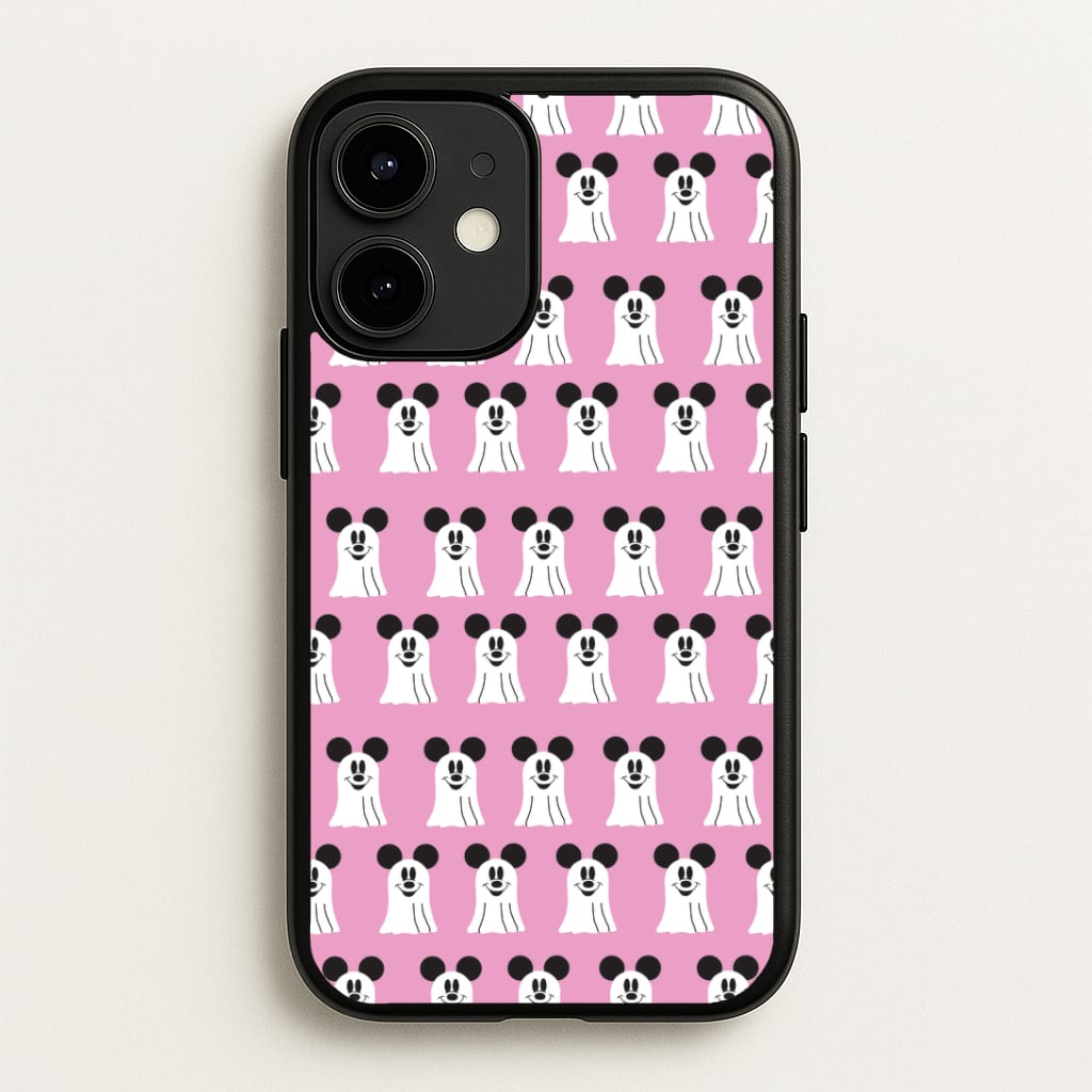 Mouse Ghost Pattern Halloween Phone Case