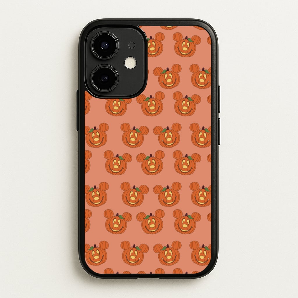 Mouse Pumpkin Pattern Halloween Phone Case
