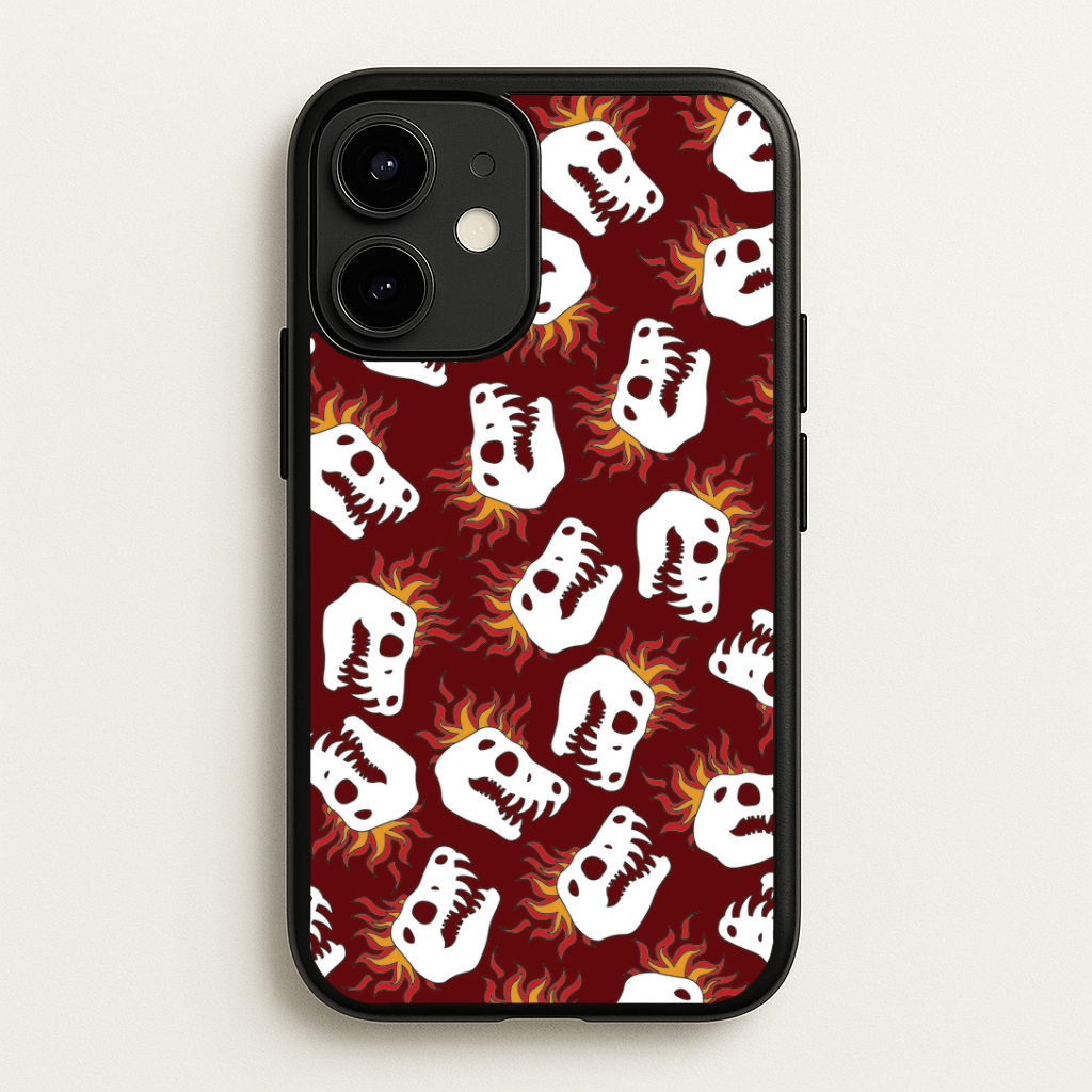 Bone Pattern - Dinosaurs Phone Case