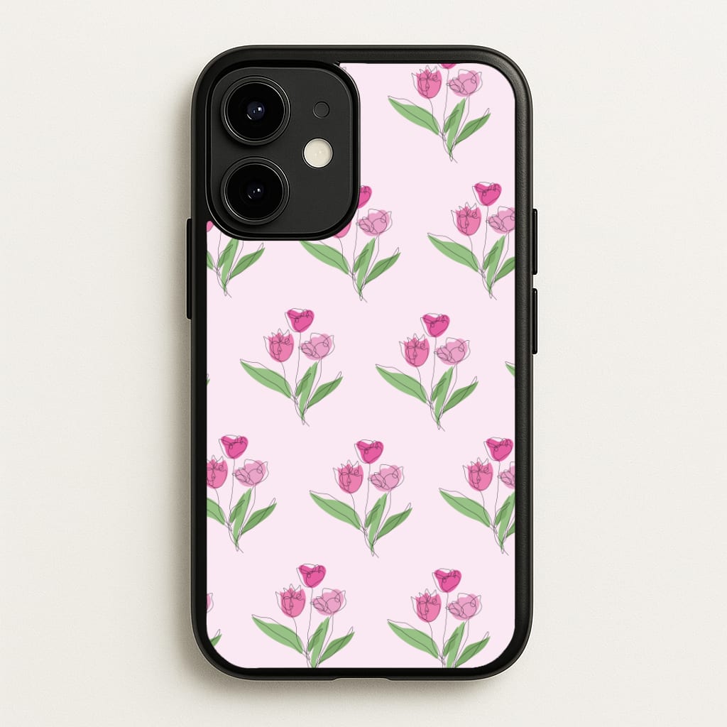 Pink Pattern - Floral Phone Case