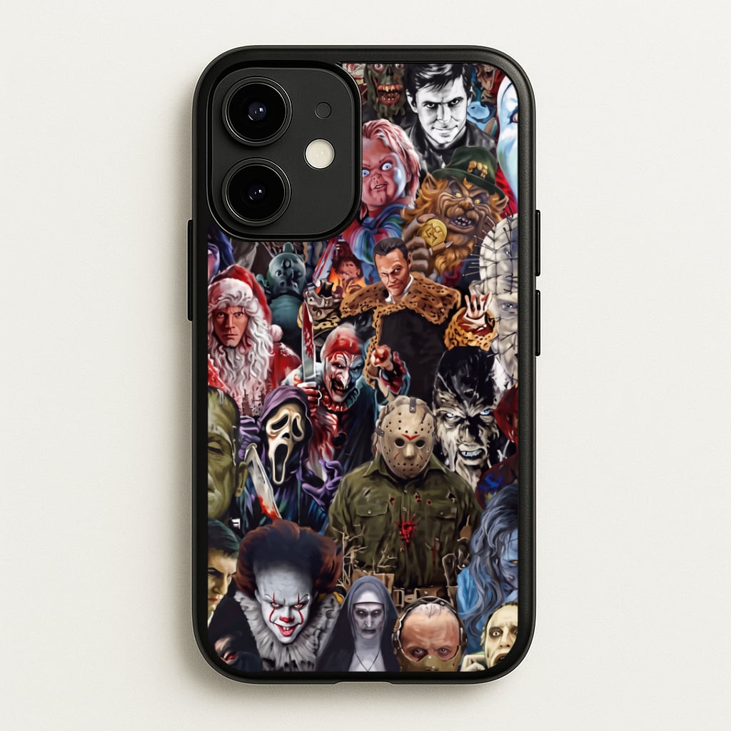 Collage of Horror Phone Case