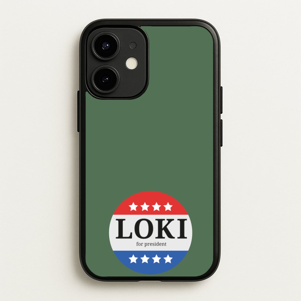 Loki For President Phone Case