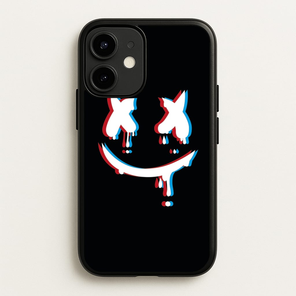 Blue Blur - White Helmet DJ Phone Case
