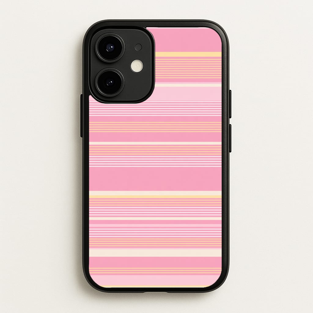 Blush Butter Stripes Phone Case