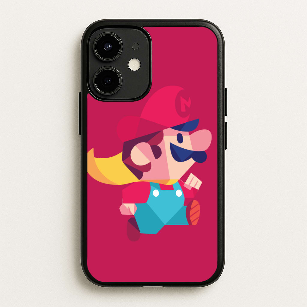 Running Mario - Mario Phone Case