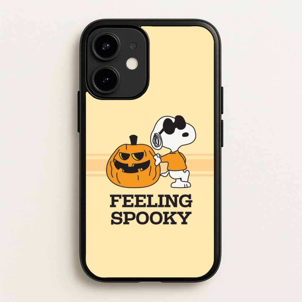 Feeling Spooky Cartoon Beagle Phone Case