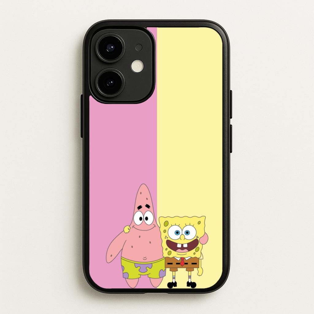 Patrick And Sponge Phone Case