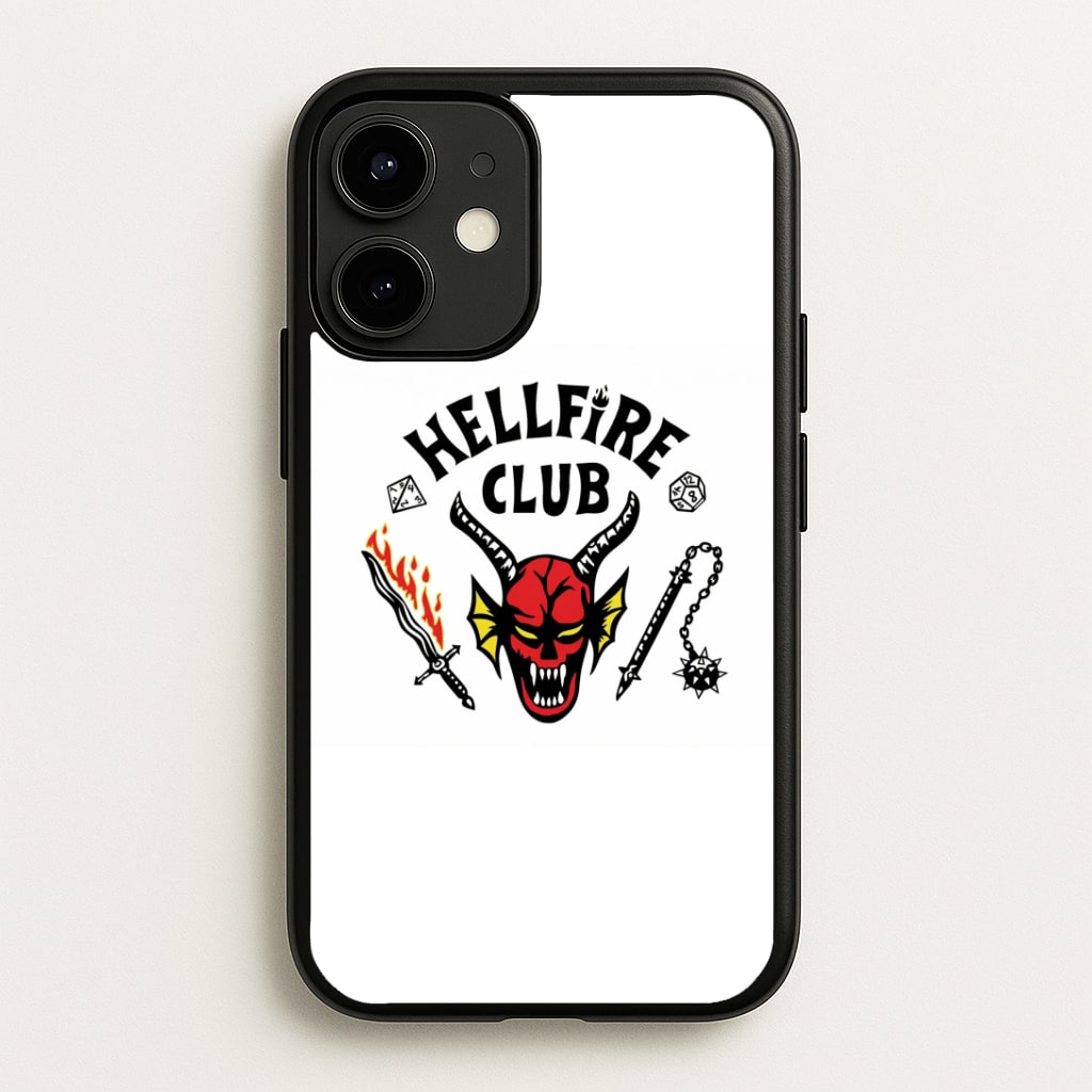 Hellfire Logo - White Phone Case