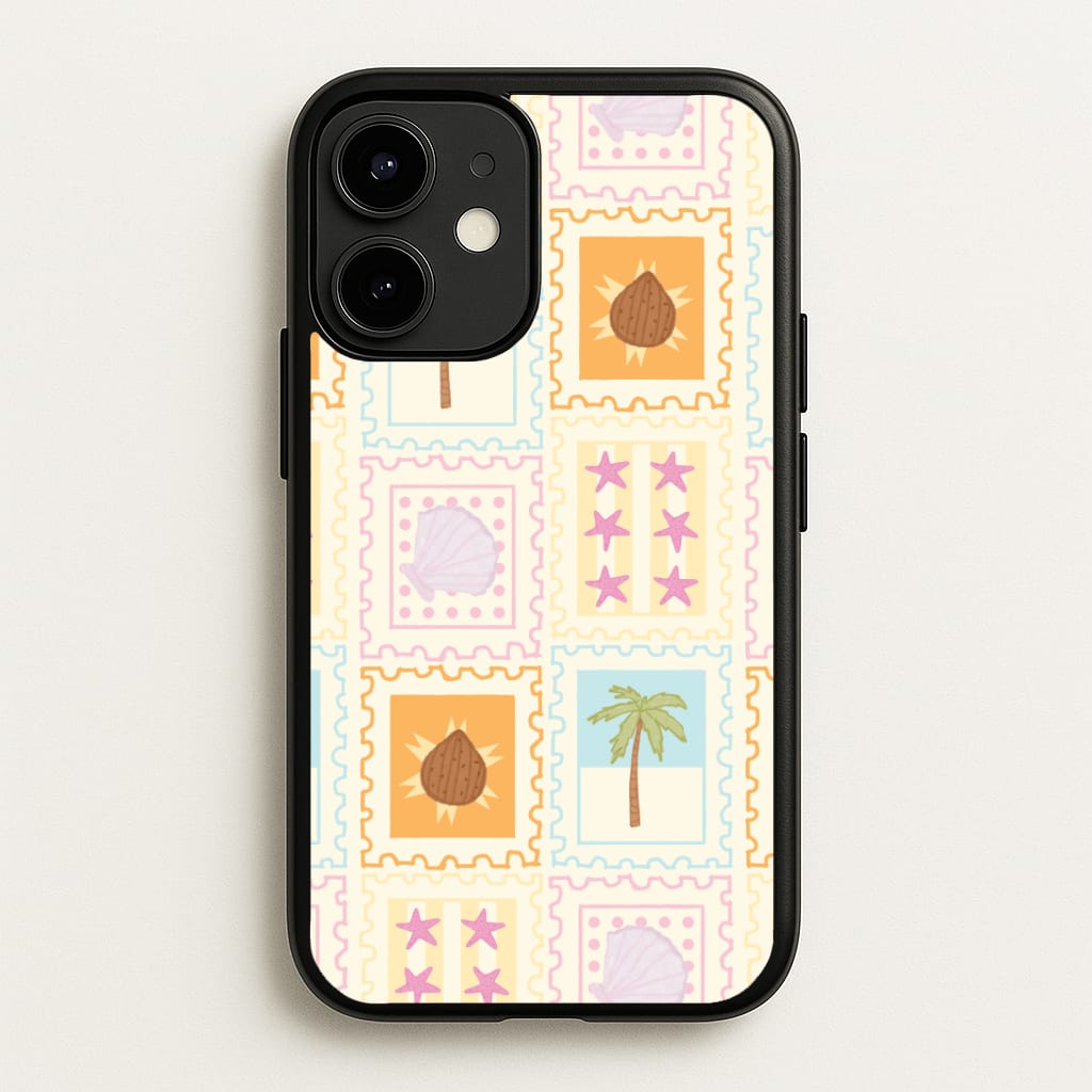 Tropical Stamps Phone Case