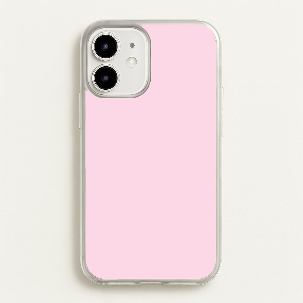Back To Casics - Pretty Pastels - Plain Pink Phone Case