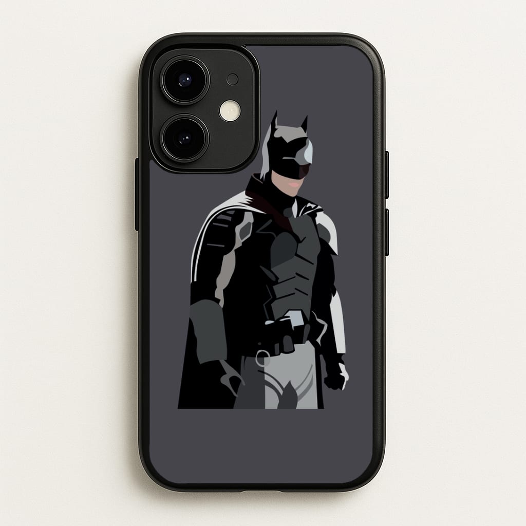 Black Bat Superhero Phone Case