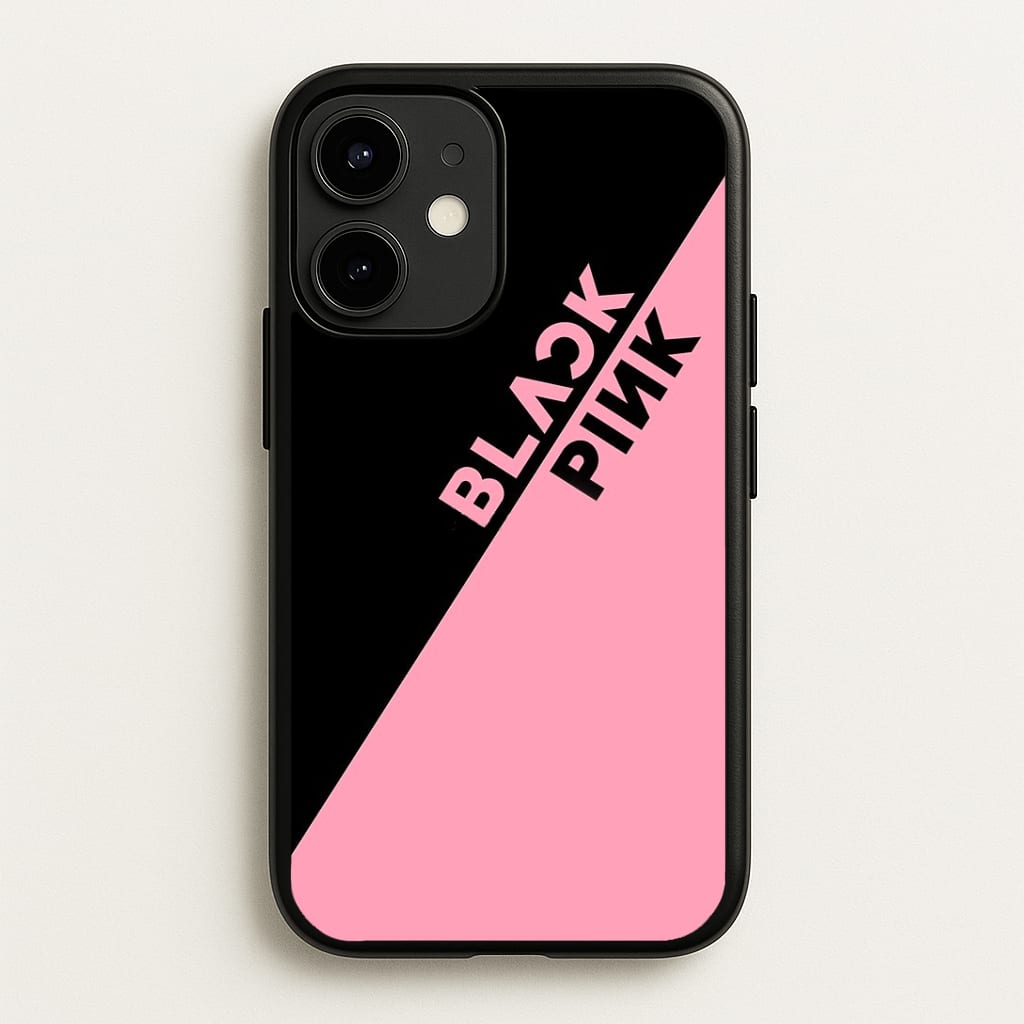 Diagonal Girl K-Pop Band Logo Phone Case