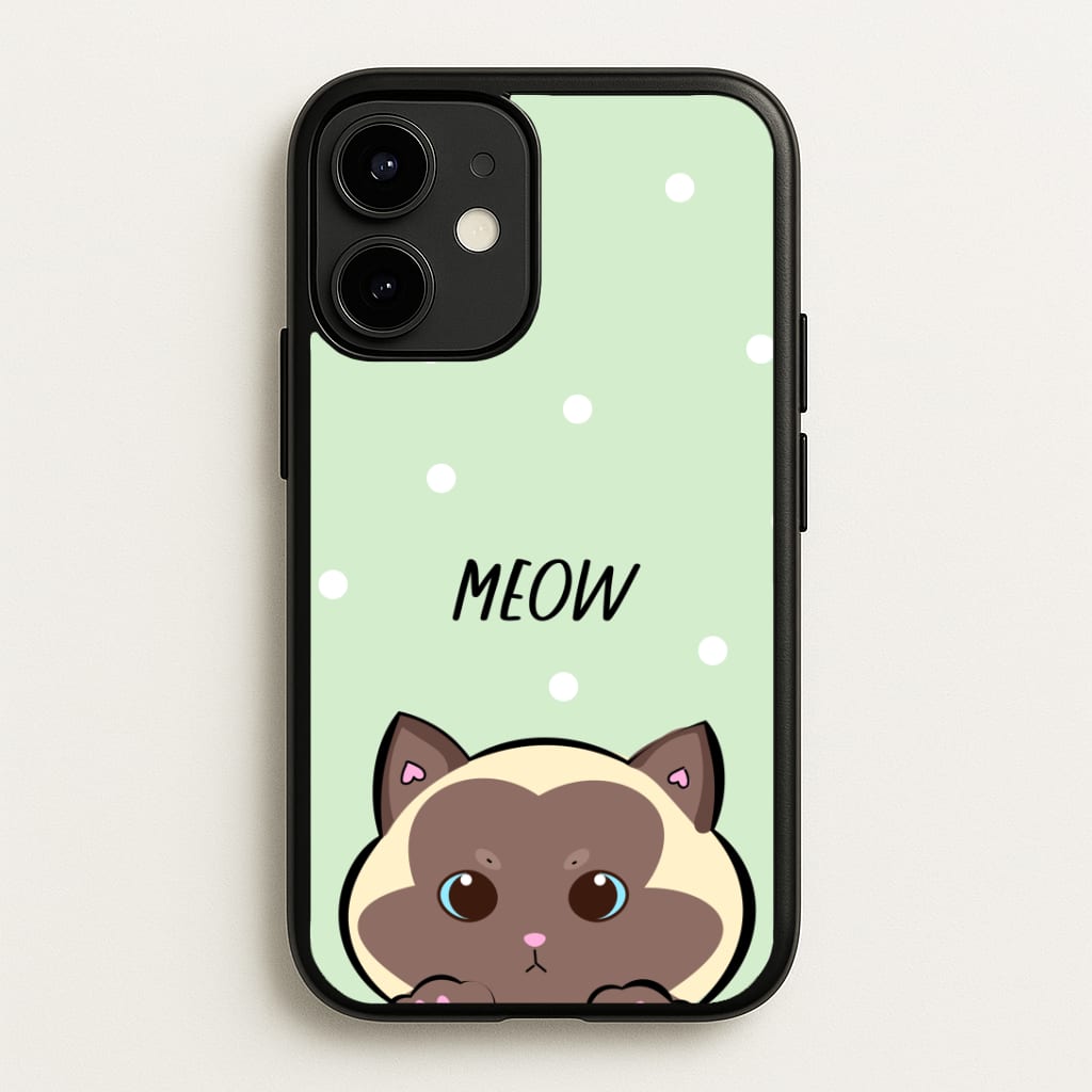 Meow Green - Cats Phone Case