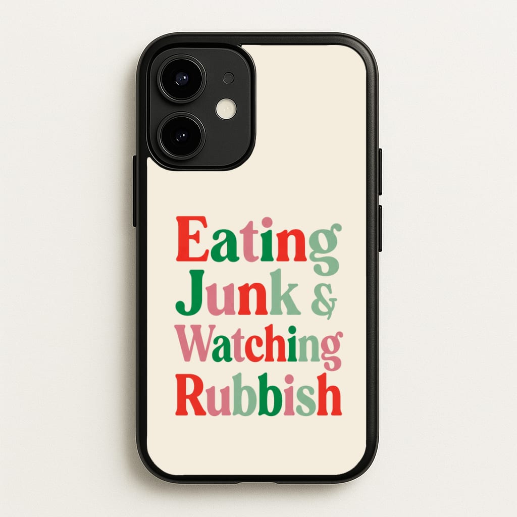 Eating Junk & Watching Rubbish Phone Case