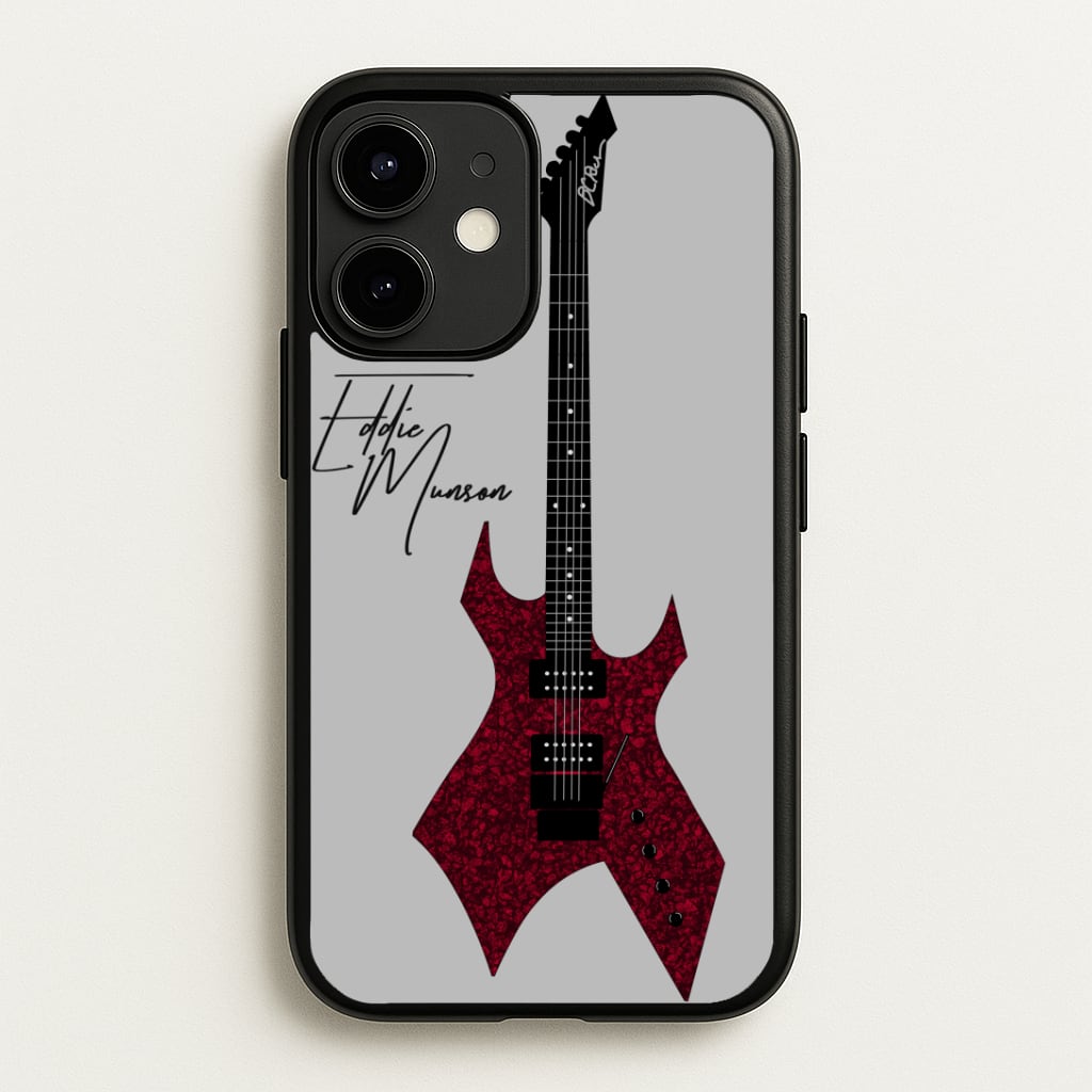 Eddie Munson Guitar Phone Case
