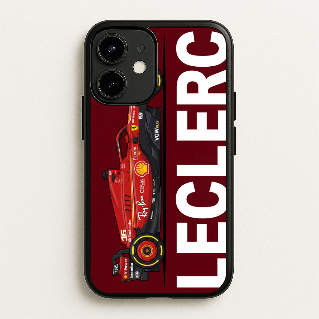 Leclerc Racer Phone Case