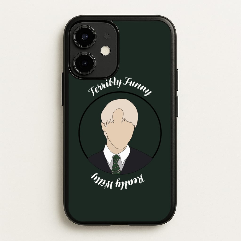 Terribly Funny, Really Witty Draco Malfoy Phone Case