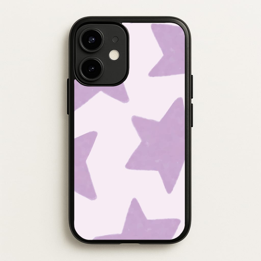 Lilac Stars Phone Case