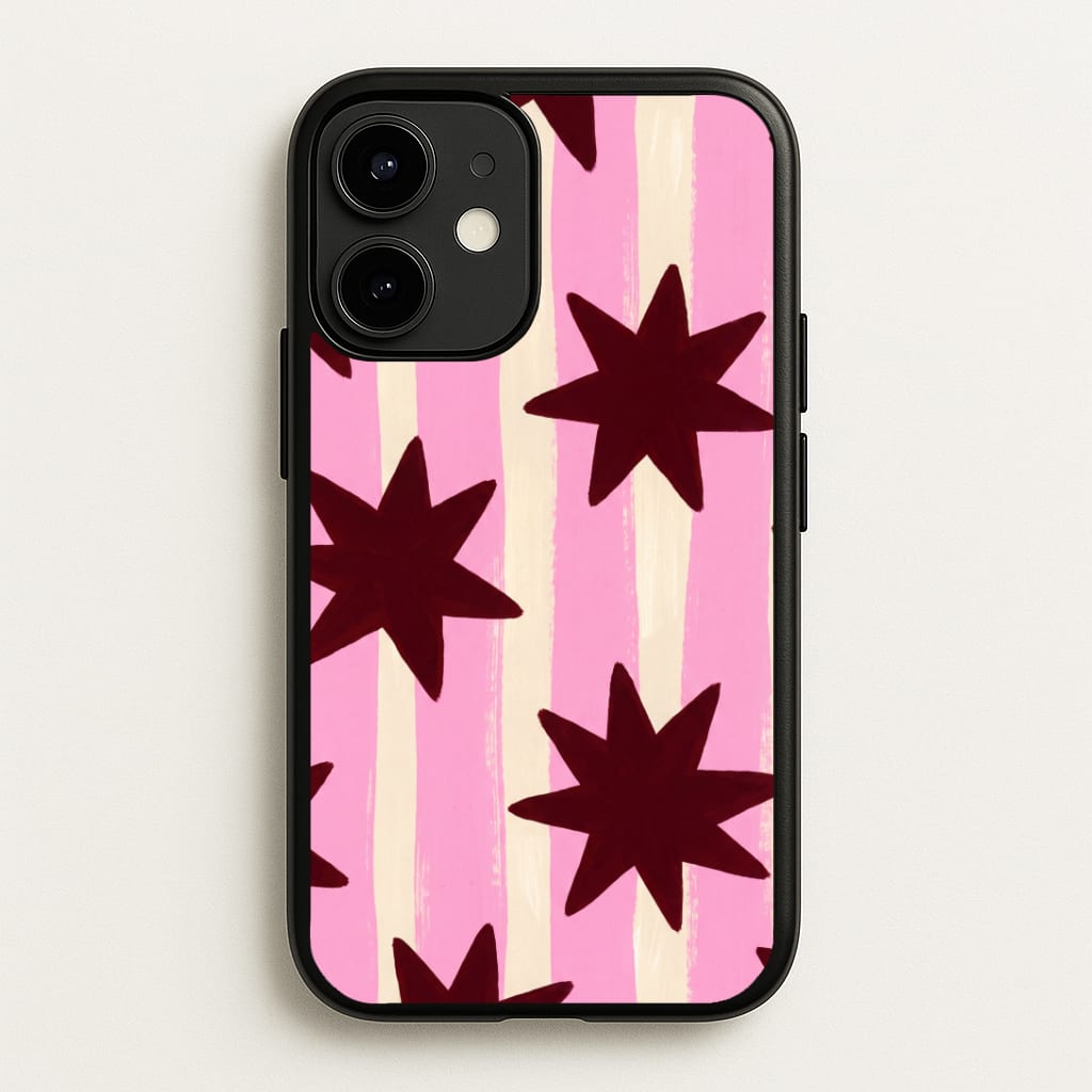 Painted Stripes And Stars Phone Case