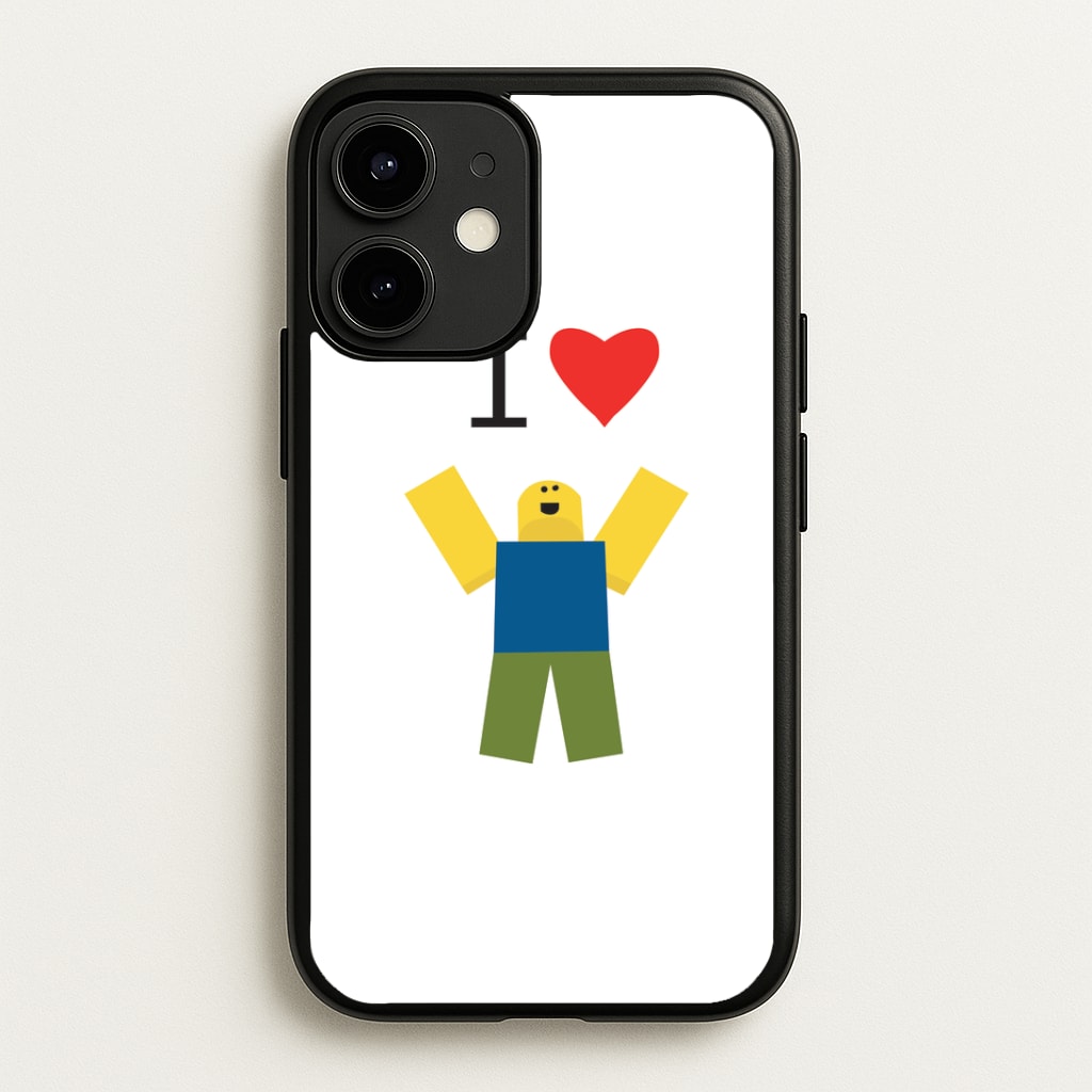 I love Blox Gaming Phone Case