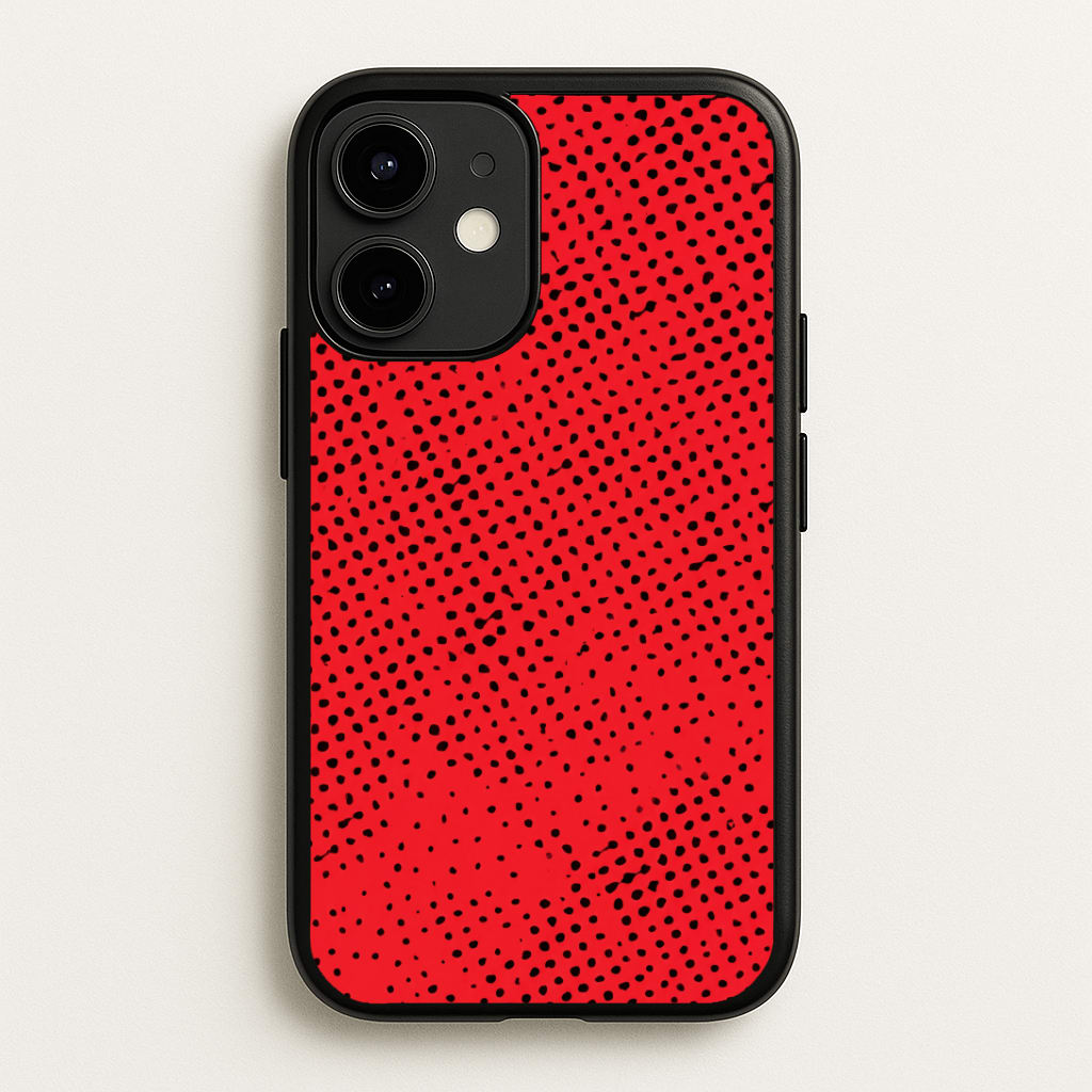Red Comic Pattern Phone Case