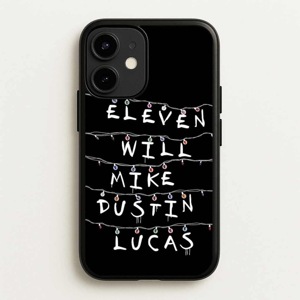 Eleven, Will, Mike, Dustin & Lucas Phone Case