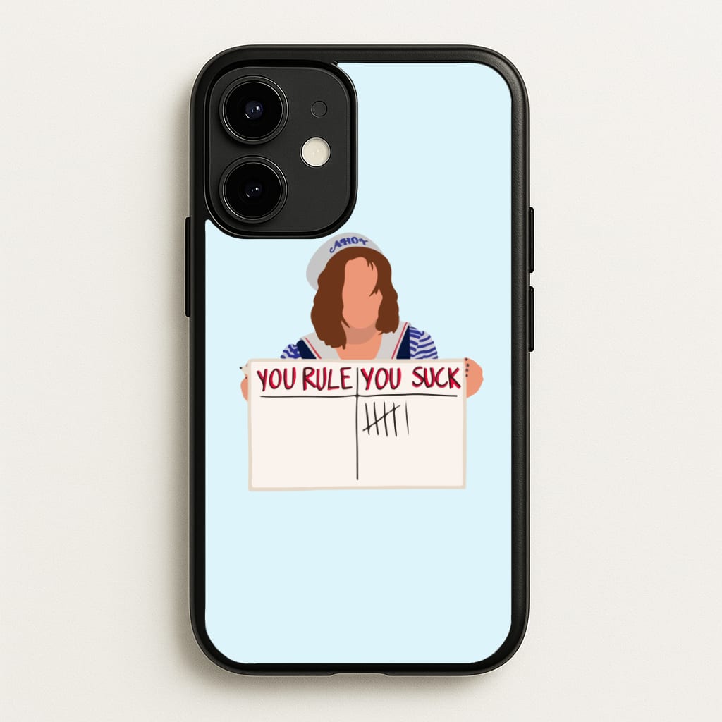 You Suck Tally Phone Case