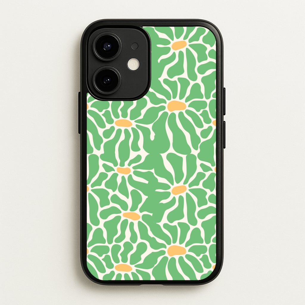 Green Flowers - Summer Phone Case