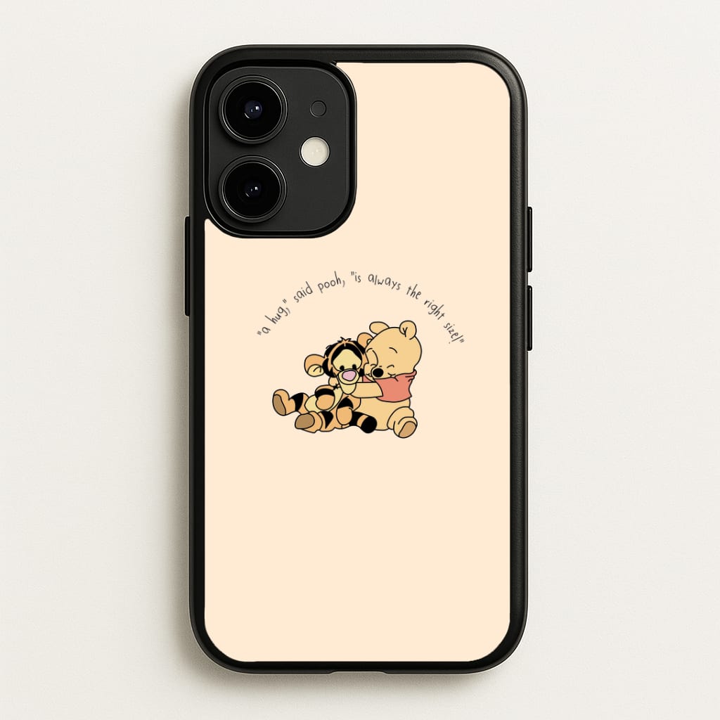 A Hug Said Pooh - Winnie Phone Case
