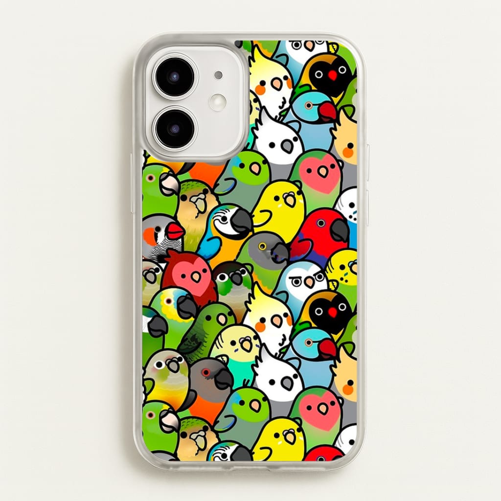 Everybirdy Pattern Phone Case