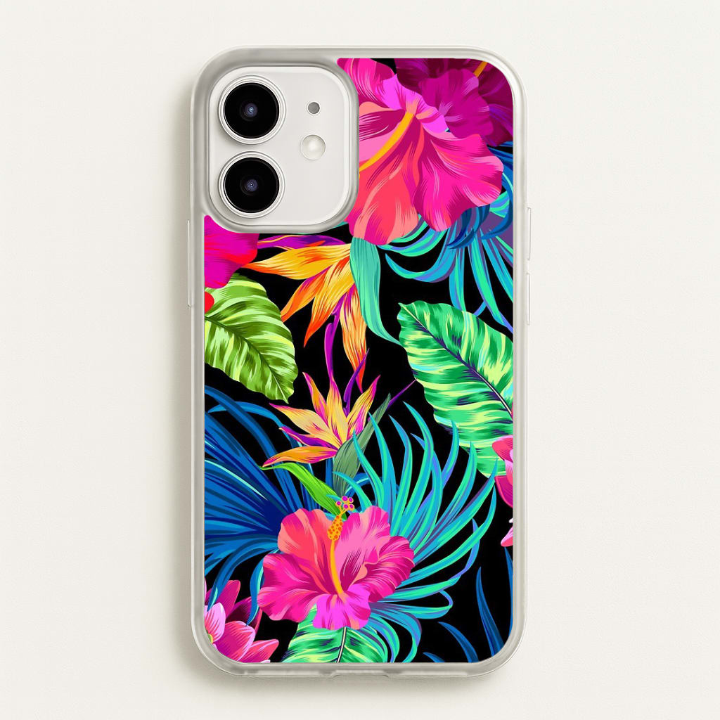 Colourful Hibiscus Pattern Phone Case
